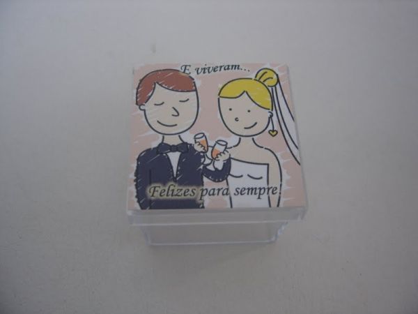 caixinhas de acrilico