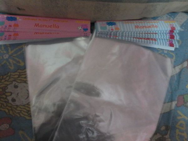 saquinho com lapela